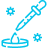 pipette and liquid icon
