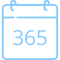 illustration of calendar page with 365 written on it